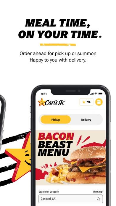 Carl's Jr. Mobile Ordering App screenshot #3