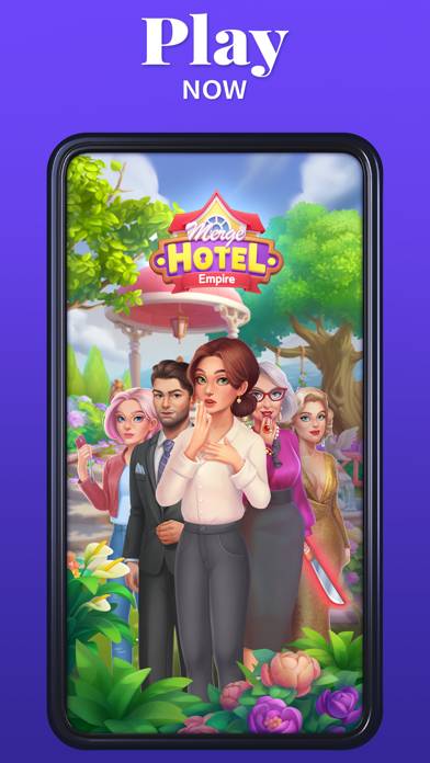 Merge Hotel Empire－Design Game Uygulama ekran görüntüsü #5
