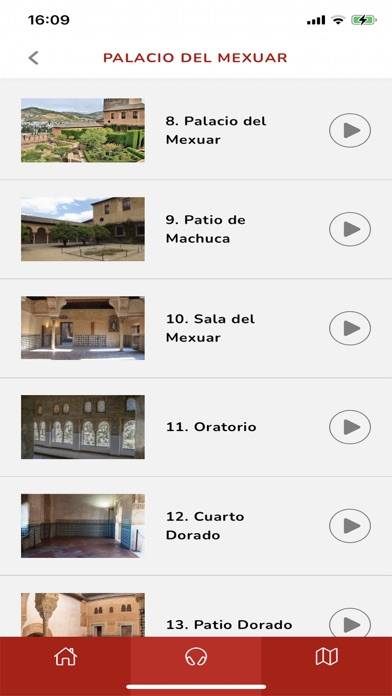 Audioguía Alhambra Schermata dell'app #3