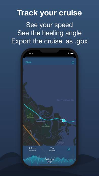 Nautic Speed and Compass Captura de pantalla de la aplicación #3