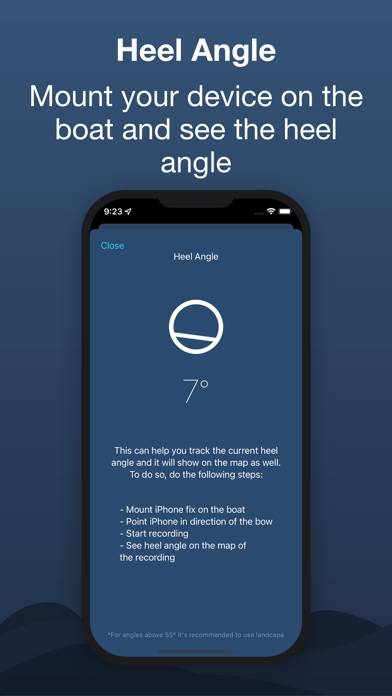 Nautic Speed and Compass Captura de pantalla de la aplicación #6