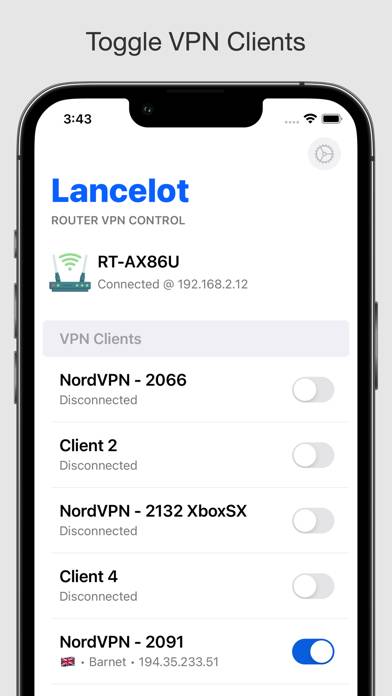 Lancelot Скриншот приложения