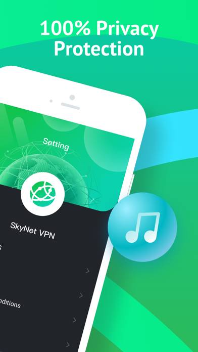 VPN SkyNet Schermata dell'app #3