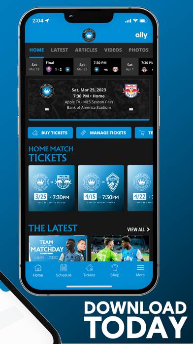 Charlotte FC App screenshot #5