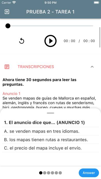 DELE B1 Spanish App screenshot #4