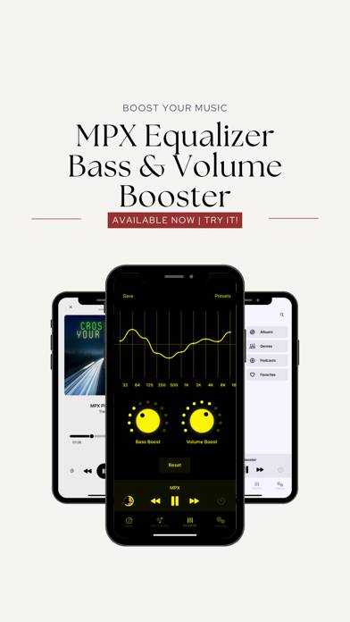 MPX EQ Equalizer Bass Booster screenshot