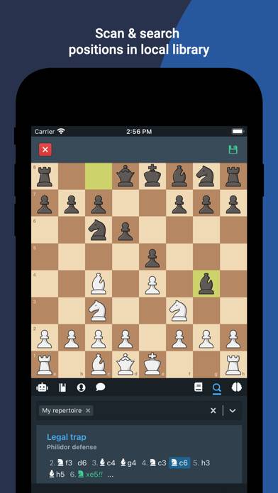 Pocket Chess Book Schermata dell'app #3