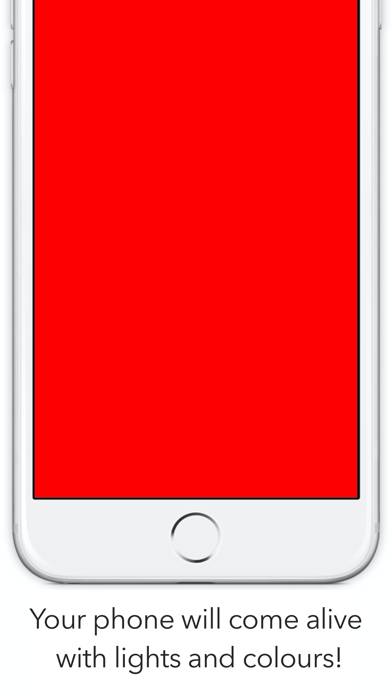 CrowdGlow. Schermata dell'app