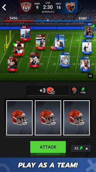 Football Battle App-Screenshot #3