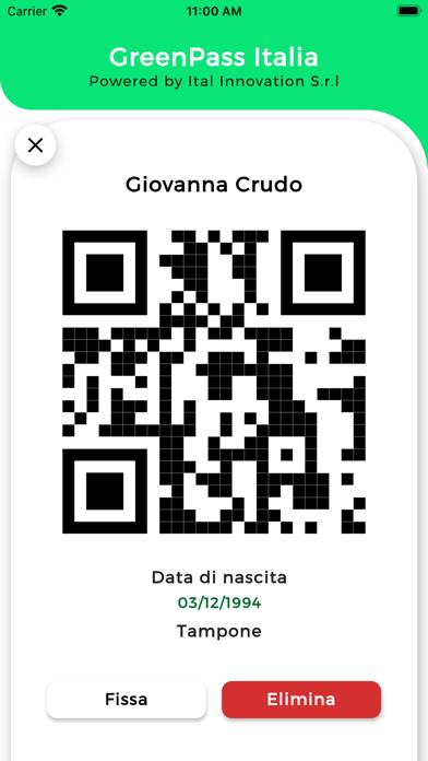 GreenPass Italia App screenshot #3