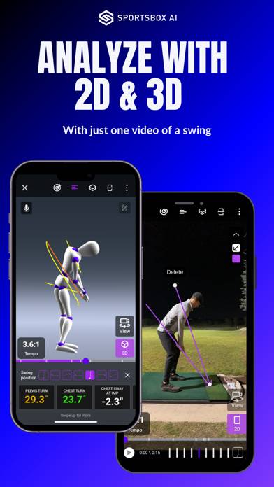 Sportsbox 3D Golf Bildschirmfoto
