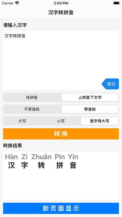 Chinese Characters to Pinyin App screenshot #3