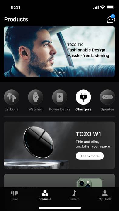 TOZO-technology surrounds you App screenshot #4
