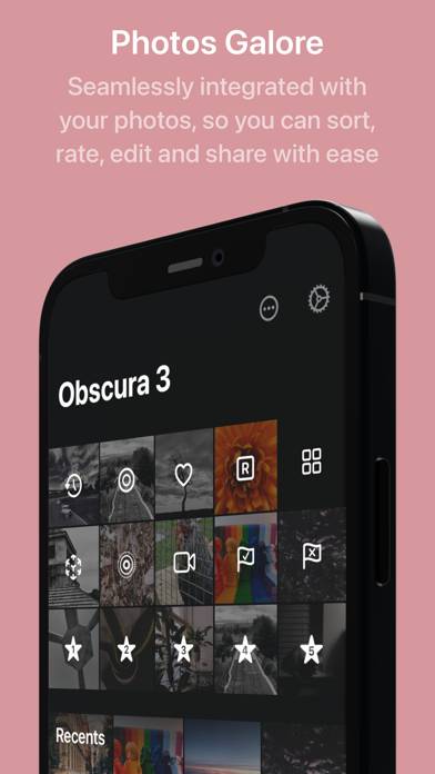 Obscura  Pro Camera Скриншот приложения #6