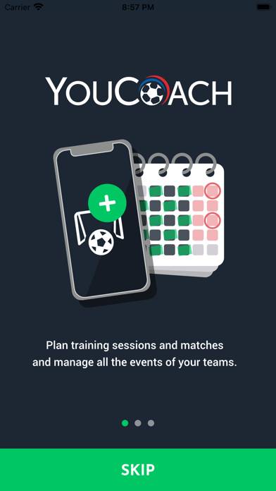 YouCoach Soccer App immagine dello schermo