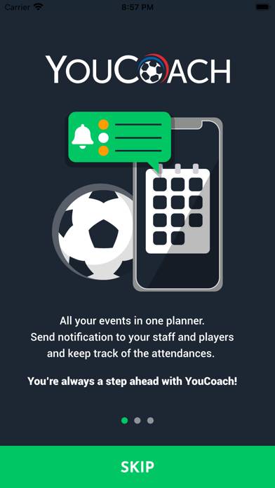YouCoach Soccer App Schermata dell'app #2