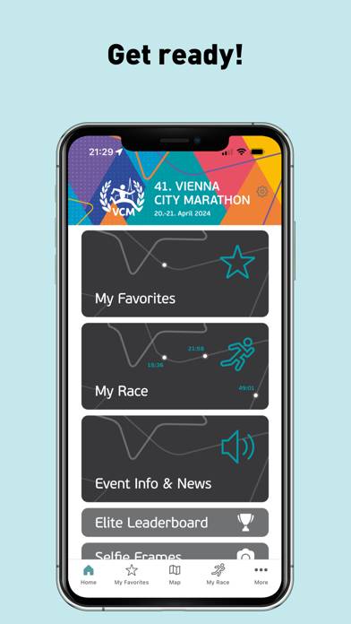 Vienna City Marathon Capture d'écran de l'application #3