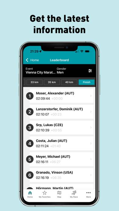 Vienna City Marathon App-Screenshot #6