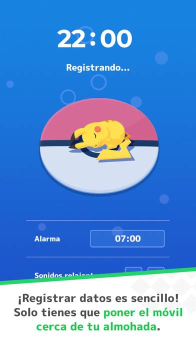 Pokémon Sleep Schermata dell'app #1