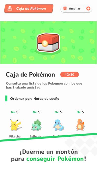 Pokémon Sleep Schermata dell'app #6