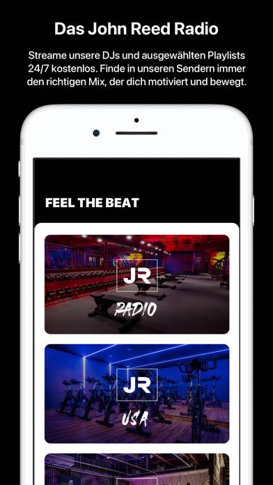 John Reed App-Screenshot