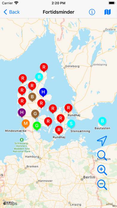 Fortidsminder i Danmark App-Screenshot #2