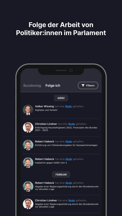 FaceTheFacts Politik & Wahlen App-Screenshot