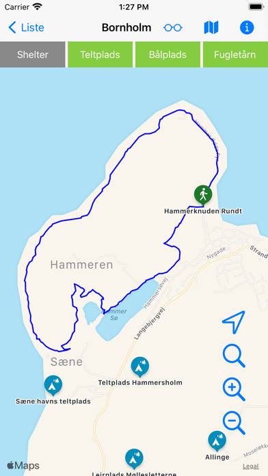 Vandreruter på Bornholm App-Screenshot #4