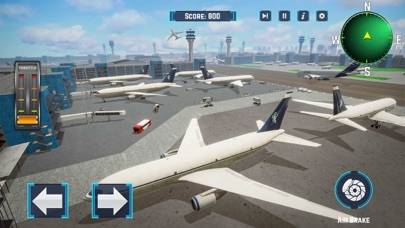 Passenger Airplane Flight Sim Schermata dell'app #4