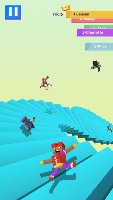 Stair Fall 3D Schermata dell'app #1