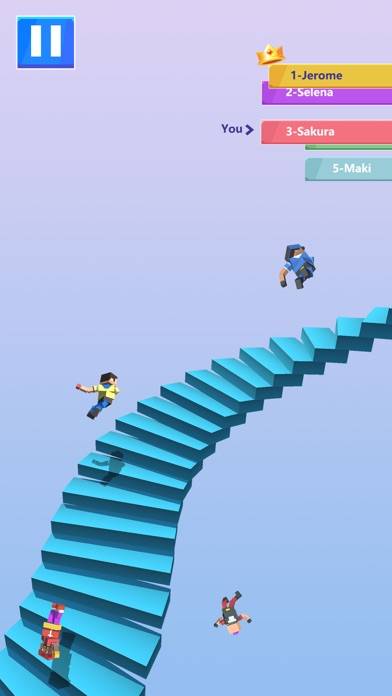 Stair Fall 3D Capture d'écran de l'application #4