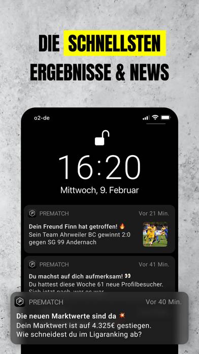 Prematch: Echter Fußball App-Screenshot #4