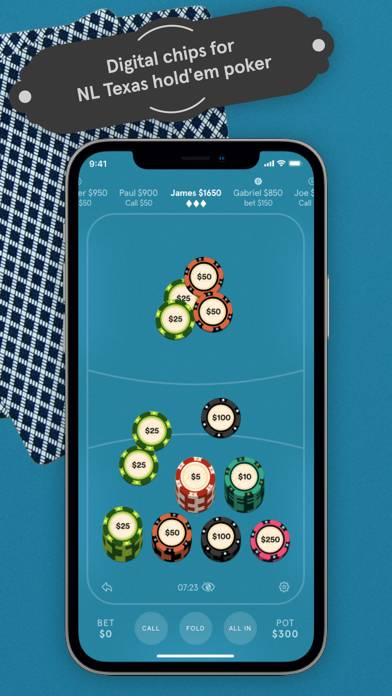 Rocket Poker Chips Schermata dell'app #1