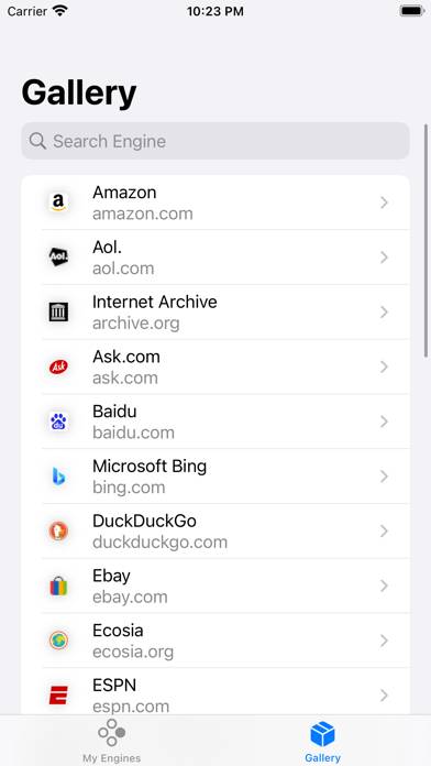 XSearch for Safari Captura de pantalla de la aplicación #2