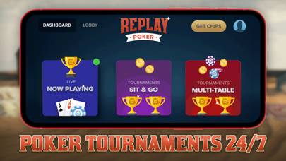 Replay Poker: Texas Holdem App Capture d'écran de l'application #3