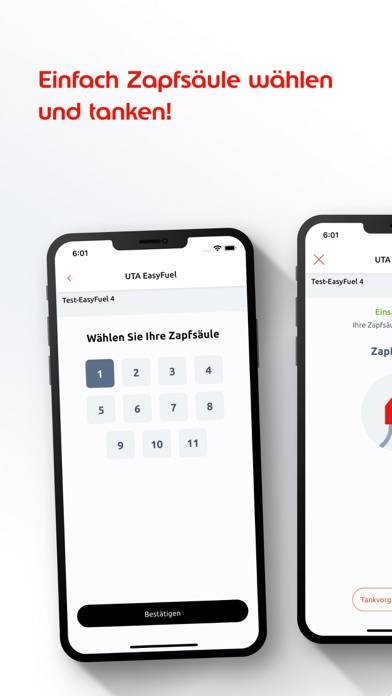 UTA Edenred Drive Schermata dell'app