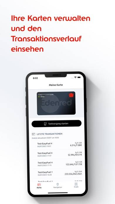 UTA Edenred Drive Schermata dell'app