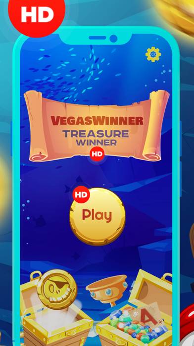 Treasure Winner HD App screenshot #1