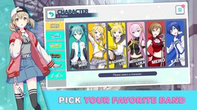 Hatsune Miku: Colorful Stage! Capture d'écran de l'application #5