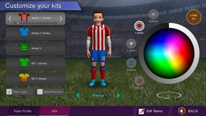 Pro League Soccer Captura de pantalla de la aplicación #3
