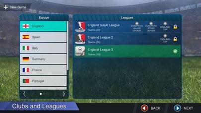 Pro League Soccer Captura de pantalla de la aplicación #6