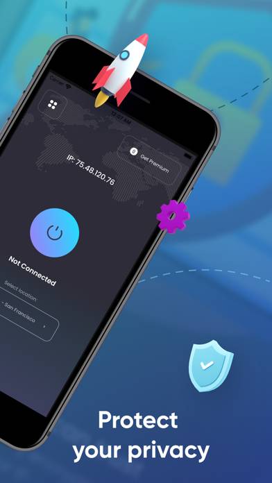 OpticalVPN: VPN Mobile Proxy App screenshot #2