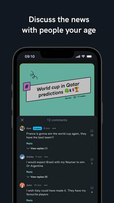 Yelly! Let's debate App screenshot