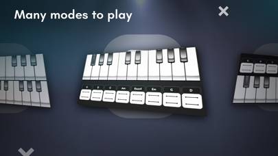 Real Piano electronic keyboard App-Screenshot