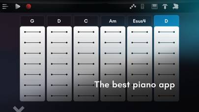 Real Piano electronic keyboard App-Screenshot