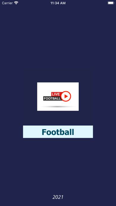 Live Football App Schermata dell'app #2
