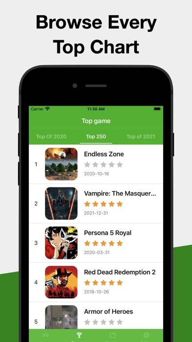 Game Tracker App Schermata dell'app #2