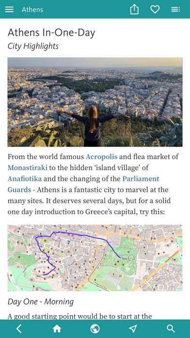 Athens’ Best: Travel Guide App screenshot