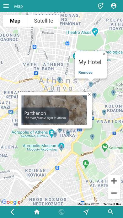 Athens’ Best: Travel Guide App skärmdump