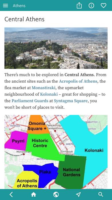 Athens’ Best: Travel Guide App skärmdump